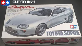 Building a Toyota Supra Mk4  - Tamiya 1/24 - ( Part 1 )