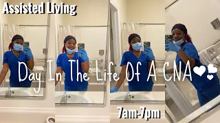 DAY IN THE LIFE OF A CNA: Assisted Living| Morning Shift| 7AM-7PM
