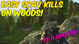 Easy Scav Kills On Woods! .12.11 Updated Version! | Shootout Picnic Prapor Task | Escape From Tarkov