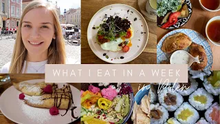 WHAT I EAT IN A WEEK in POLEN #fooddiary