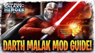 Darth Malak Mod Guide - SWGOH