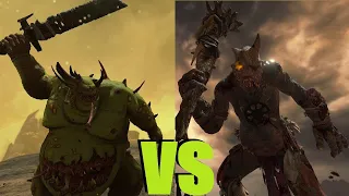 Великий нечистый vs Великан: Total War Warhammer 3. Immortal Empires. тесты юнитов v 2.2.0