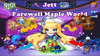 Jett Farewell Maple World Transferencia de Job , El ultimo Viaje Maplestory 2023