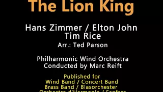 Marc Reift - The Lion King (H. Zimmer / E. John, Arr.: T.Parson)