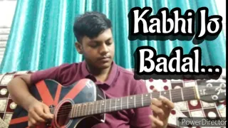 Kabhi Jo Badal Barse | Guitar Fingerstyle Cover | Jackpot | Arijit Singh