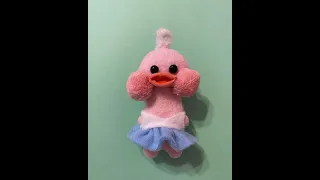 Мини УТОЧКА ИЗ ТТ ЛАЛАФАНФАН Одежда своими руками Как сшить Lalafanfan duck из Tik tok DIY #shorts