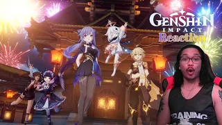 Fleeting Colors in Flight Event Cutscene Animation: "Age of Flowing Hues" | Genshin Impact REACTION