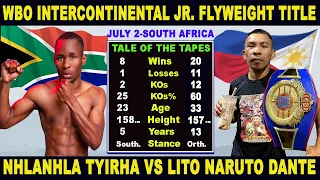 MIEL FAJARDO PINALITAN NARUTO | LITO DANTE vs NHLANHLA TYIRHA FIGHT HIGHLIGHTS PHILIPPINES VS AFRICA