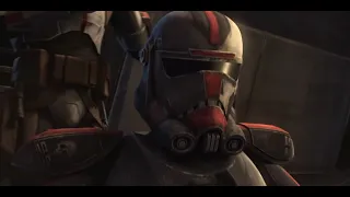 Hunter (Clone Wars) scenes