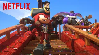 A Sea Dog?! | Sonic Prime | Clip | Netflix Anime
