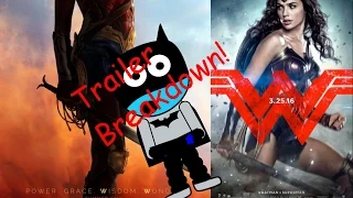 Wonder Woman & Justice League TRAILER BREAKDOWN!