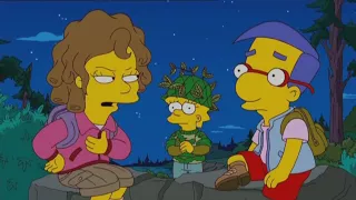 Lisa embrasse Milhouse