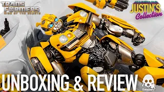 Transformers Rise of the Beasts Bumblebee Threezero DLX Diecast Unboxing & Review