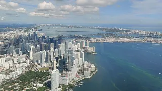 Landing at Miami International Airport 11/13/2021