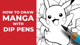 How to Draw Manga with Dip Pens Beginner Tutorial