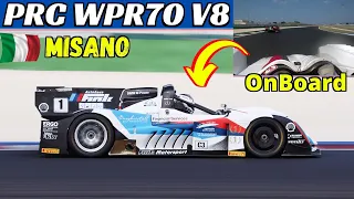Marco Fink + OnBoard &  his Pedrazza PRC WPR70 BMW V8 Prototype Car 🔊 - 2023 Sports Car Challenge