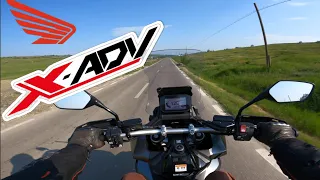 Honda X ADV750 Ride - HQ Engine Sound