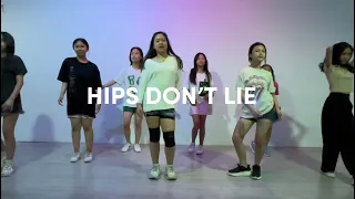 Hips Don’t Lie - Shakira  | Dance Class | MYM DANCE STUDIO CIREBON | Teen Intermediate Class