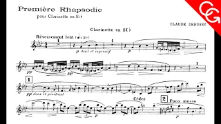 DEBUSSY Première Rhapsodie Corrado Giuffredi, clarinet