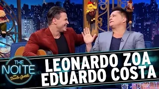 Eduardo Costa diz que gosta de Pokémon e zoado por Leonardo | The Noite (15/12/16)