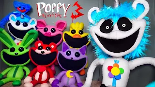 All Poppy Playtime 3 - CRAFTYCORN, DOGDAY, CATNAP - Boss Fight - FULL Gameplay (Smiling Critters)