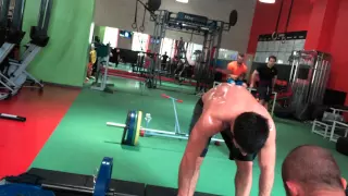 Солнцев Артём. Crossfit WOD 300 засранцев. 34 минуты