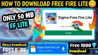 HOW TO DOWNLOAD FREE FIRE LITE 😋 | FREE FIRE LITE DOWNLOAD KAISE KARE | FREE FIRE LITE APK DOWNLOAD🥳