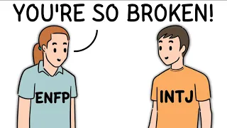when the ENFP meets an INTJ 🤣