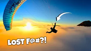 WHY YOU SHOULD NEVER Fly Inside Clouds - Unreal Paragliding Flight