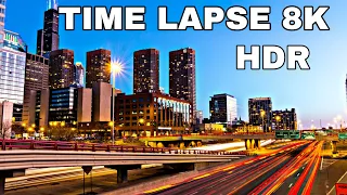 12k HDR 60FPS City Time Lapse Dolby vision.