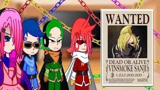 ONE PIECE ~ Vinsmoke family react to Sanji