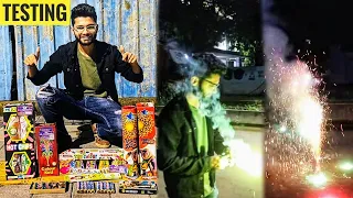 Diwali Fireworks Stash Testing Part-4 • New & Different Types of Crackers Testing • MTM Diwali Stash