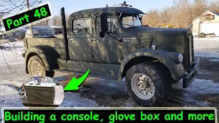 Little update on the General fix the temp gauge, make a console and more on the cummins powered IH