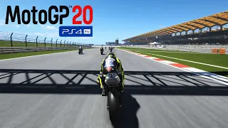 MotoGP 20 PS4 Pro - Rossi vs Marquez at Sepang