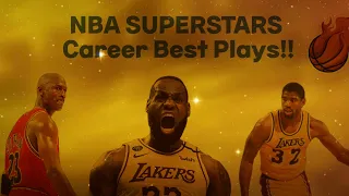 NBA Superstars GREATEST Career Plays