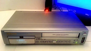 Emerson EWD2202 DVD VHS VCR Combo Player Fully Tested NO REMOTE Ebay Showcase Sold!