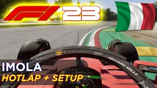 F1 23 IMOLA Hotlap + Setup (1:13.447) - 28 th Worldwide Ranking !!