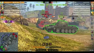 AMX 50B 5559 dmg WoT Blitz Game