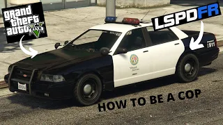 How to be a cop on gta V[story mode]!!!!/no need for LSPDFR!!!!