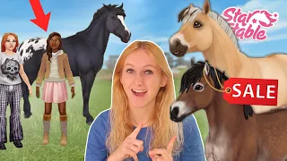 CHARACTER UPDATE! + DE GOEDKOOPSTE PAARDEN OOIT! 😱 | Star Stable Online | Daphne draaft door