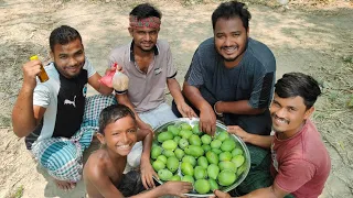 mango salad recipe | Traditional mango salad | recipe cooking in indian village