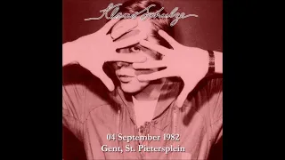 Klaus Schulze,  Gent, St Pietersplein, Flanders Festival 4th September 1982  part1