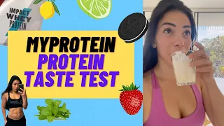 Best MYPROTEIN Protein Powder Flavour? - Australia Taste Test: Impact Whey, Collagen & Clear Whey