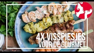 4x visspiesjes voor bij de gourmet | OhMyFoodness