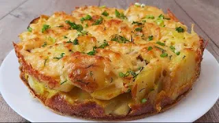 Only 3 Ingredient Potatoes, Eggs | New Recipes Spanish Omelette | Easy spanish omelette recipe,