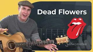 Dead Flowers Guitar Lesson | The Rolling Stones