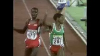 Gebrselassie Gets Walloped!!1992