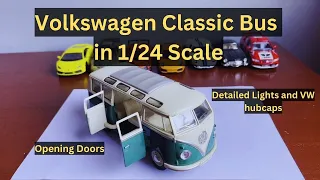 Volkswagen Classic Bus 1962 Diecast Car in 1/24 Scale #diecastcars #volkswagen