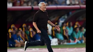 Roma Last goal celebration from Mourinho is crazy ,