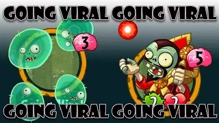 Plants vs Zombies Heroes Set 2 Gameplay Intergalactic Warlord Plus Going Viral Goes Viral